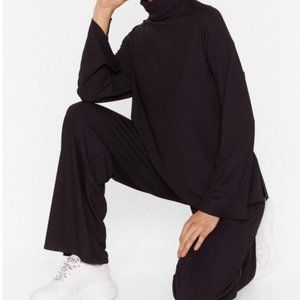 Womens: NastyGal - Top and Wide-Leg Pants Set (4)